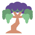 Colorful tree icon.
